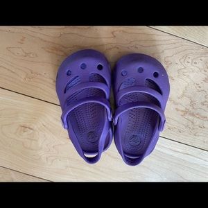 Mary Jane Crocs Size 4(little kid)